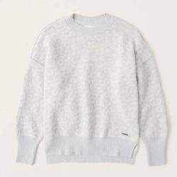Abercrombie Oversized Chenille  Sweater 
