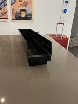 ULINE Black Shelf Bin Dividers 7x2" - $12 (or $0.40/divider) OBO