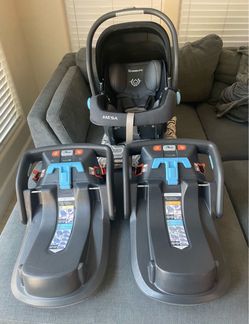 UPPAbaby Mesa Infant Car Seat with Two Bases