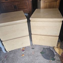 Prices Firm... Two Ikea Nightstands