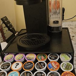 Keurig Coffee Maker With Drawer And Coffee Included. 