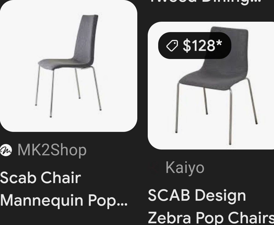 Scab Modern Design Grey Desk Chair Accent Chair