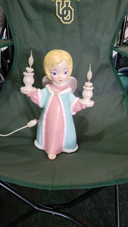 Vintage angel  electric light