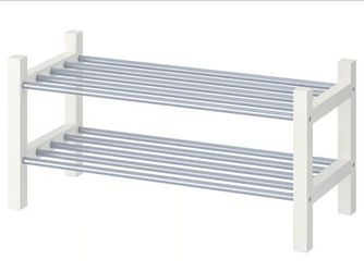Ikea - TJUSIG
Shoe rack, white, 31 1/8x12 5/8x14 5/8 " $10 Cash