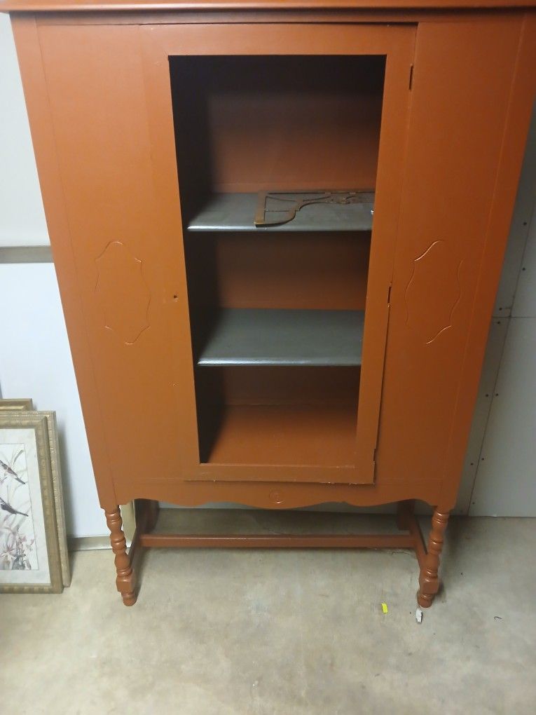 Vintage Standing Shelf/Cabinet