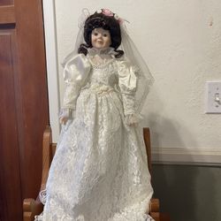 Porcelain Bride Doll