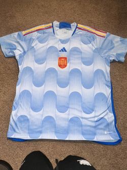 Selling A Spain Soccer Jersey Away Player Version Size 2XL The Badge Is Falling Off