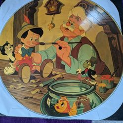 Vintage Disney Picture Disc 33 RPM LP