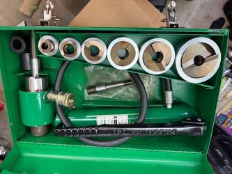 Greenlee 7506 Hydraulic Knockout Punch Kit