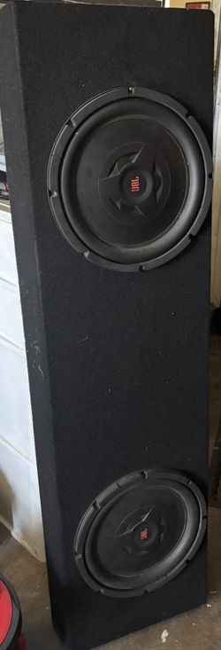 JBL Speaker With Box Shallow For A Single Can Truck