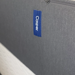 Queen Kacper mattress (Kacper brand) and a box spring.