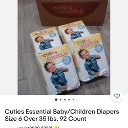 cuties diaper size 6