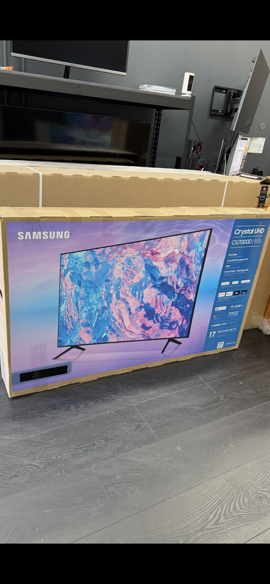 SAMSUNG 4k CU7000 BRAND NEW 4k 55INCH