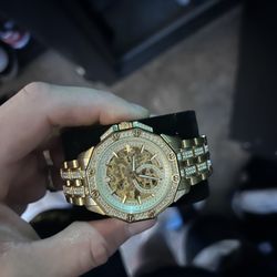 Gold men’s watch