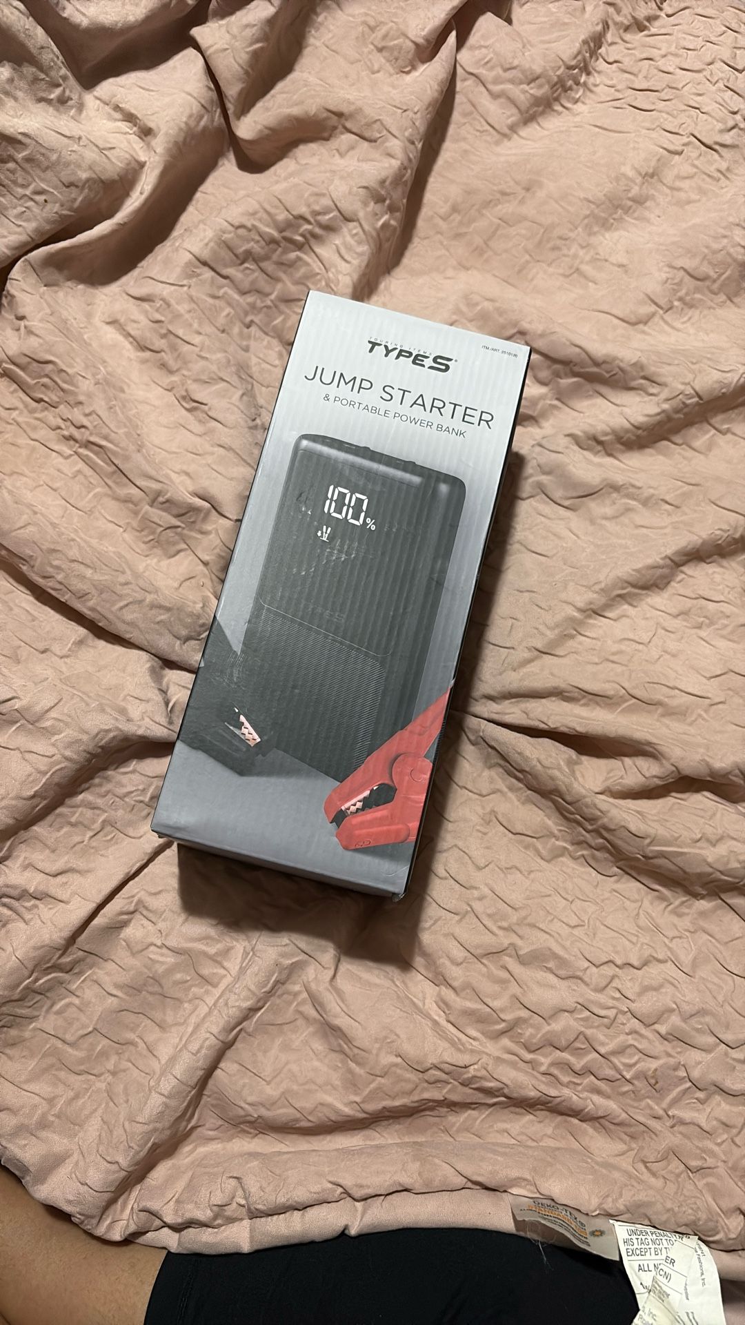 Type S Jump Starter and Portable Power Bank