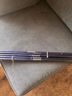 Nine (9) Graphite Golf Shafts