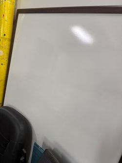 Large Whiteboard with Wood Frame