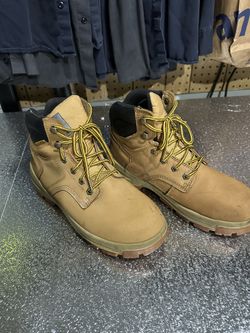 Work Boots for Men Waterproof Soft Toe Non Slip Comfortable Leather Workboots