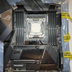 ROG STRIX x299 GAMING-E II MOTHERBOARD, INTEL I9-10980xe CPU