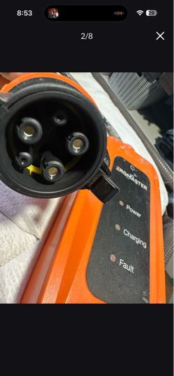 ERGMASTER Level 2 EV Charger SAE J1772 16 AMP 110V 25 ft Cord NEMA 6-20 Plug just the cable like in picture