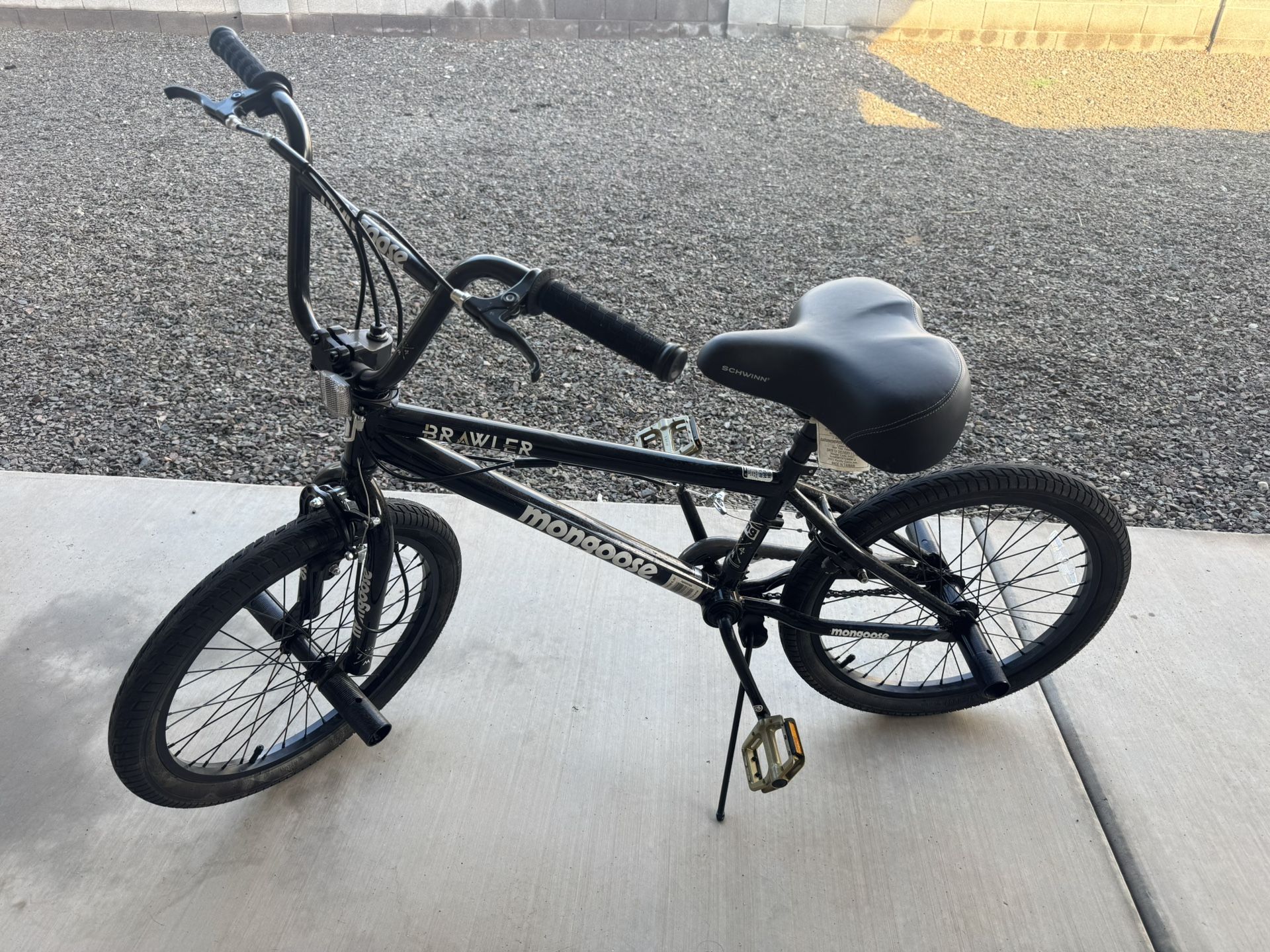 Mongoose Brawler Freestyle BMX Bike 20”