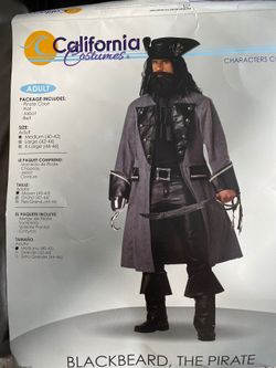 Large Pirate costume