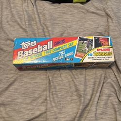 1992 Topps baseball card set