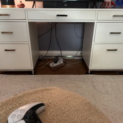 Pottery Barn White Desk