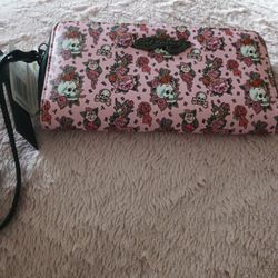 Ed Hardy Leather Wallet 