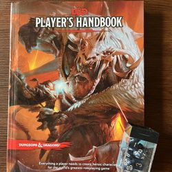 Dungeons & Dragons Handbook W/Dice 