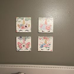Unicorn Canvas Decor