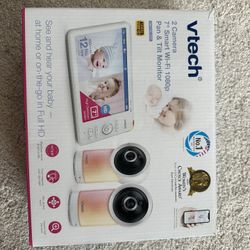 Vtech 2 Camera Baby Monitor with 7 Inch Screen