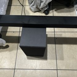 Samsung Soundbar And subwoofer 