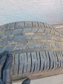2 Tires 265 60 17 Goodyears