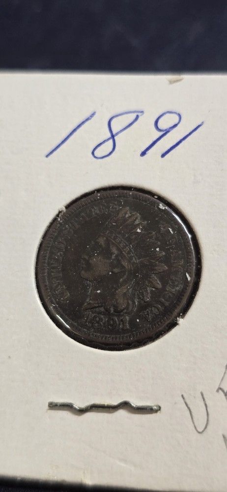 1891 Indian Head Penny