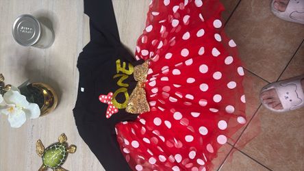 Minnie Mouse Dress Used One Time