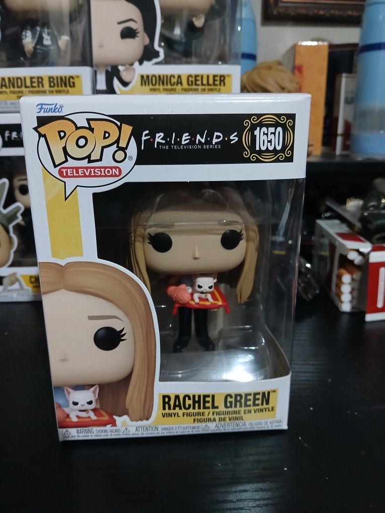Brand New Friends Rachel Green With Cat Funko Pop #1650