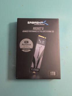 Sabrent Rocket 5 M.2 Gen 5 1 tb