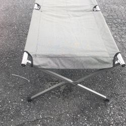 Folding Camping Bed Good Condition