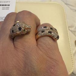 Effy Double Diamond Ring