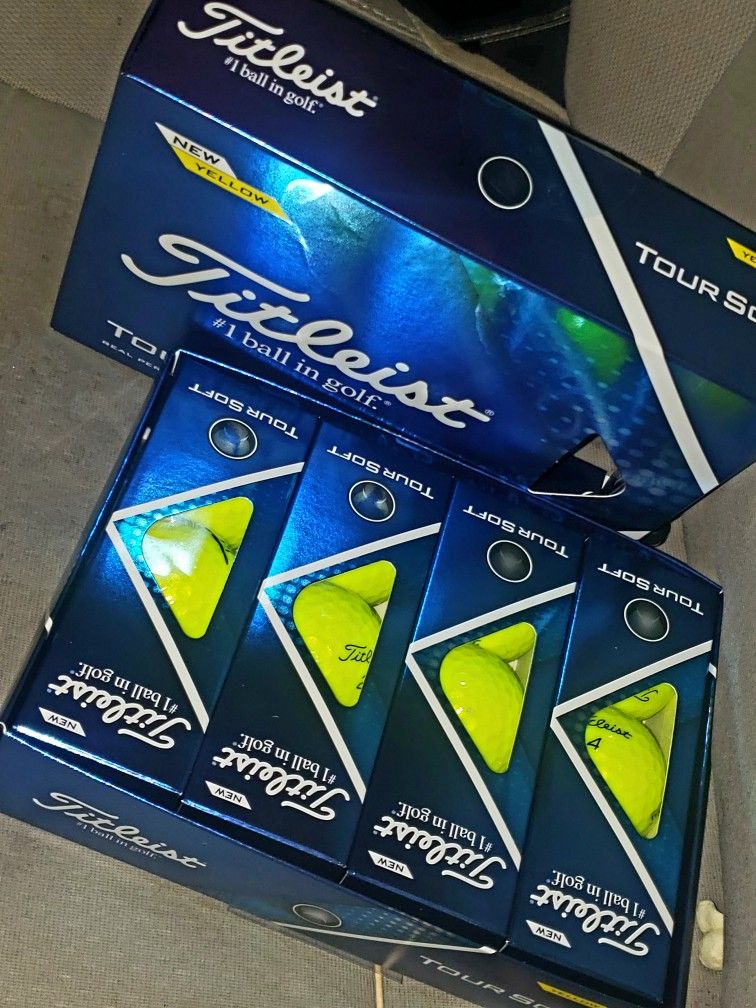 3 Packs Of New Never Used Golf Balls for Sale in Bonney Lake, WA