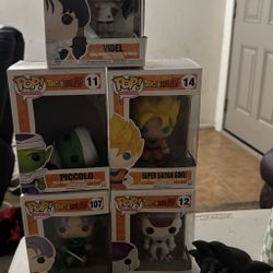 Dragon Ball Z Funk Pop Lot