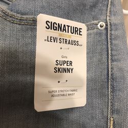 Levi’s (girl’s)  2  Pair Size 16 & 18 Super Skinny 