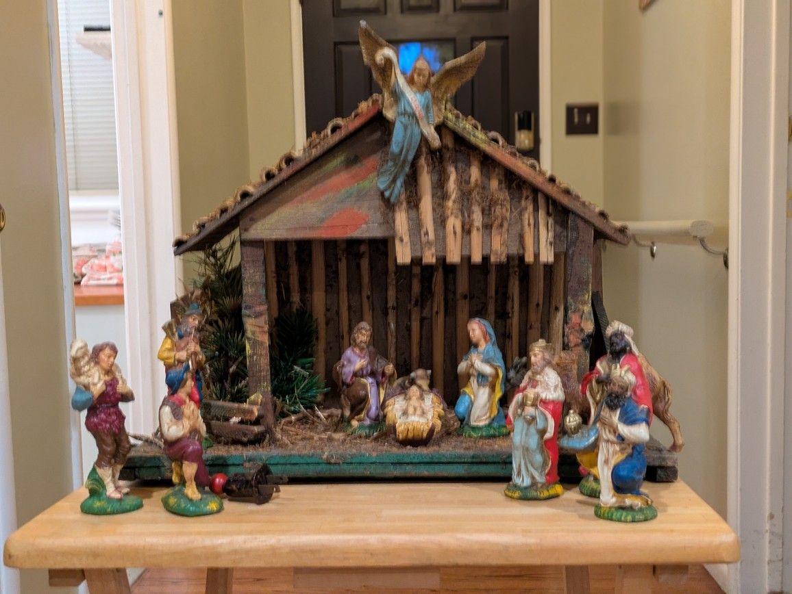 Folk Art Nativity