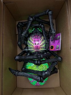 Home Depot 4 ft Halloween Poseable Spider 2026 - NEW
