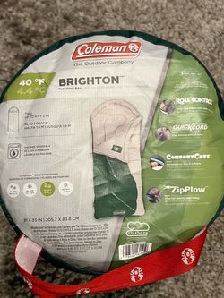 Coleman sleeping bag- Near New
