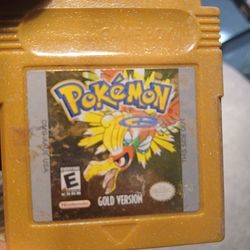 Pokemon for Gameboy Gold Version