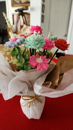 Candle Bouquet