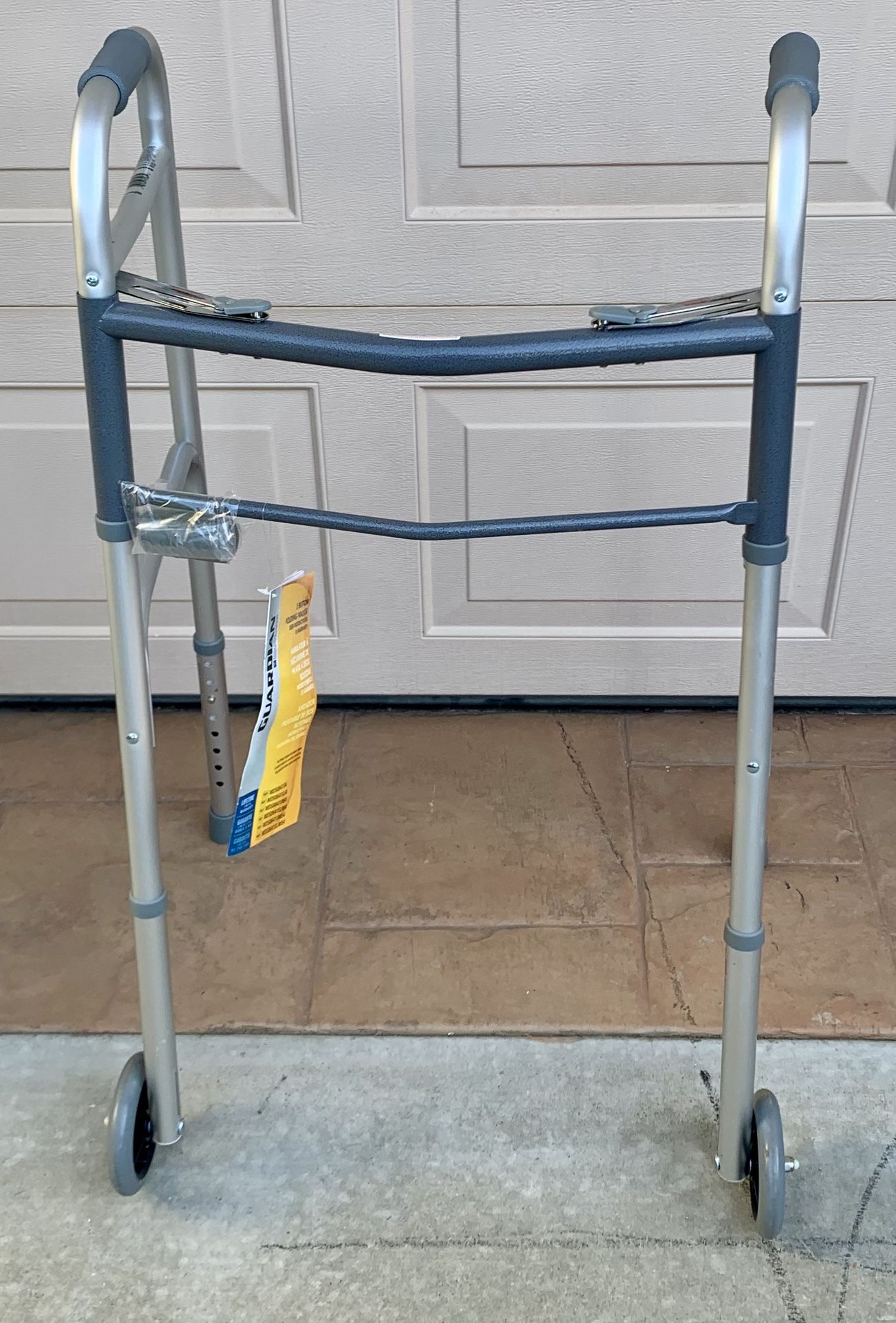 Guardian 2 Button Foldable Walker New with Tags