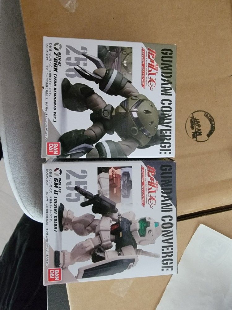 Gundam Converge 255 258 Z'GOK Zeon Remnants Ver GM II Desert Color